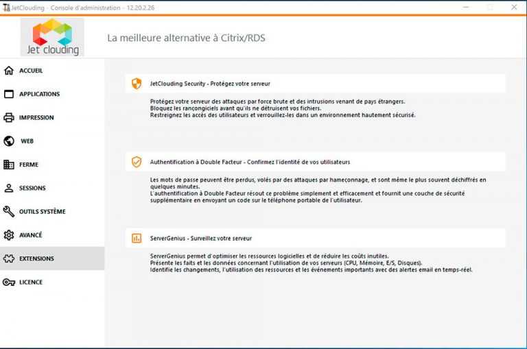 Extension – JetClouding